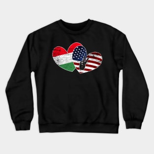 Hungarian american Crewneck Sweatshirt